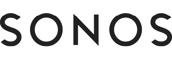 A black text logo for the brand SONOS.