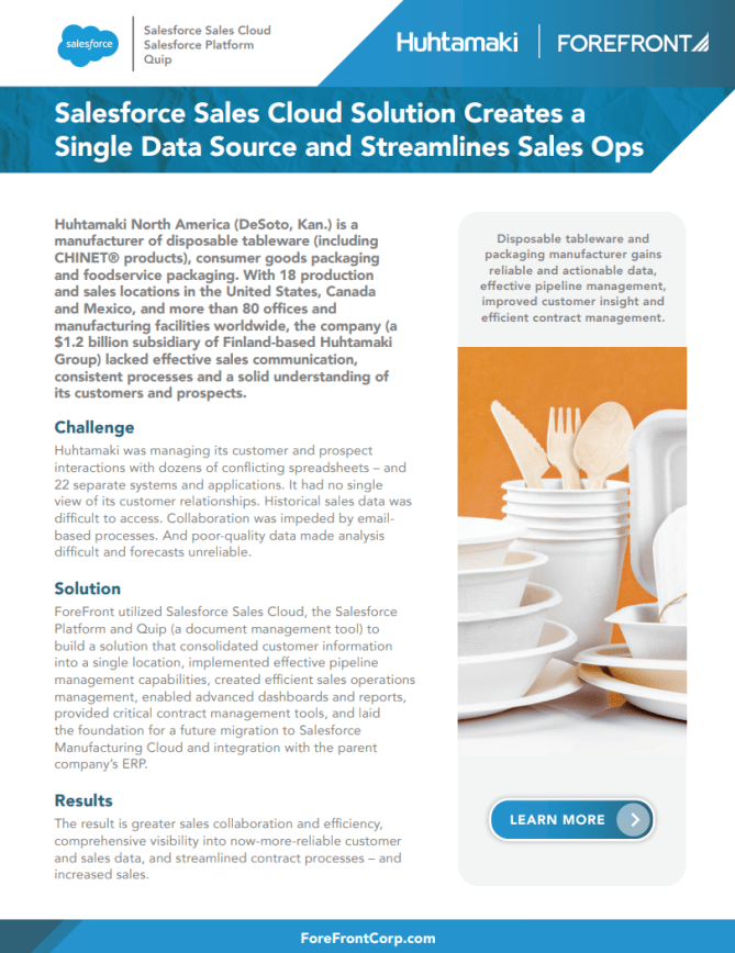 A screenshot of a case study.
