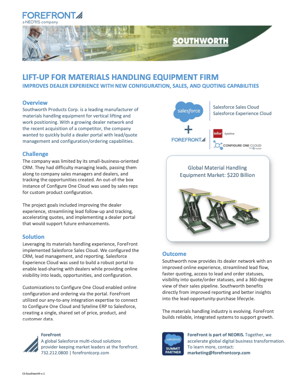 A screenshot of a case study.
